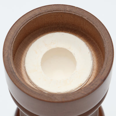 04256 4 Inch Capstan Walnut Salt Shaker, Bottom View