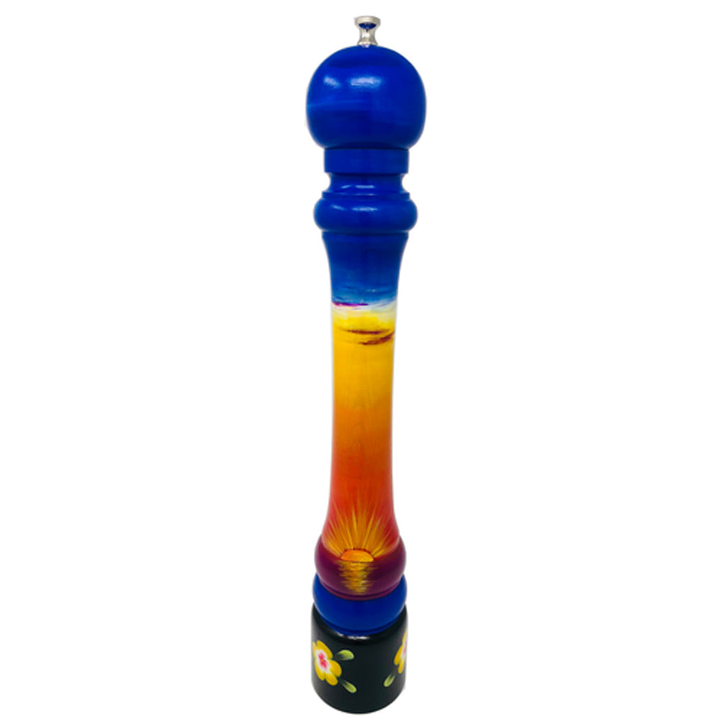 18 Inch Hand Painted Aloha Edition Pepper Mill