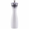 8.5 Inch Alumina Pepper Mill with Solid Aluminum Top with Black Accent Bands 08850