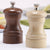 04202 4 Inch Capstan Pepper Mill & Salt Mill Set, Walnut & Natural, Table View