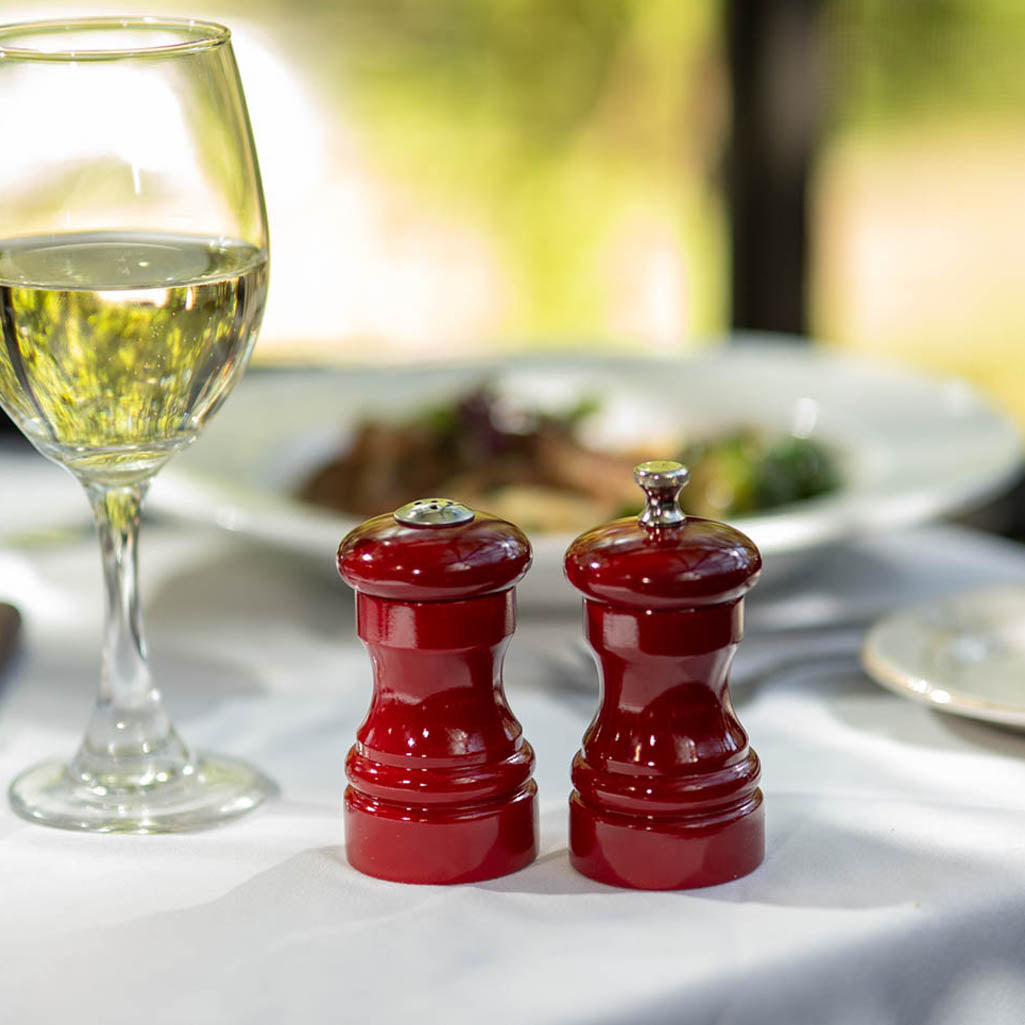 4" Capstan Pepper Mill & Salt Shaker Set