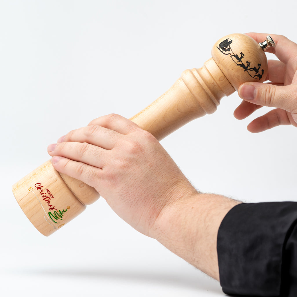 12" President Pepper Mill - Christmas Edition