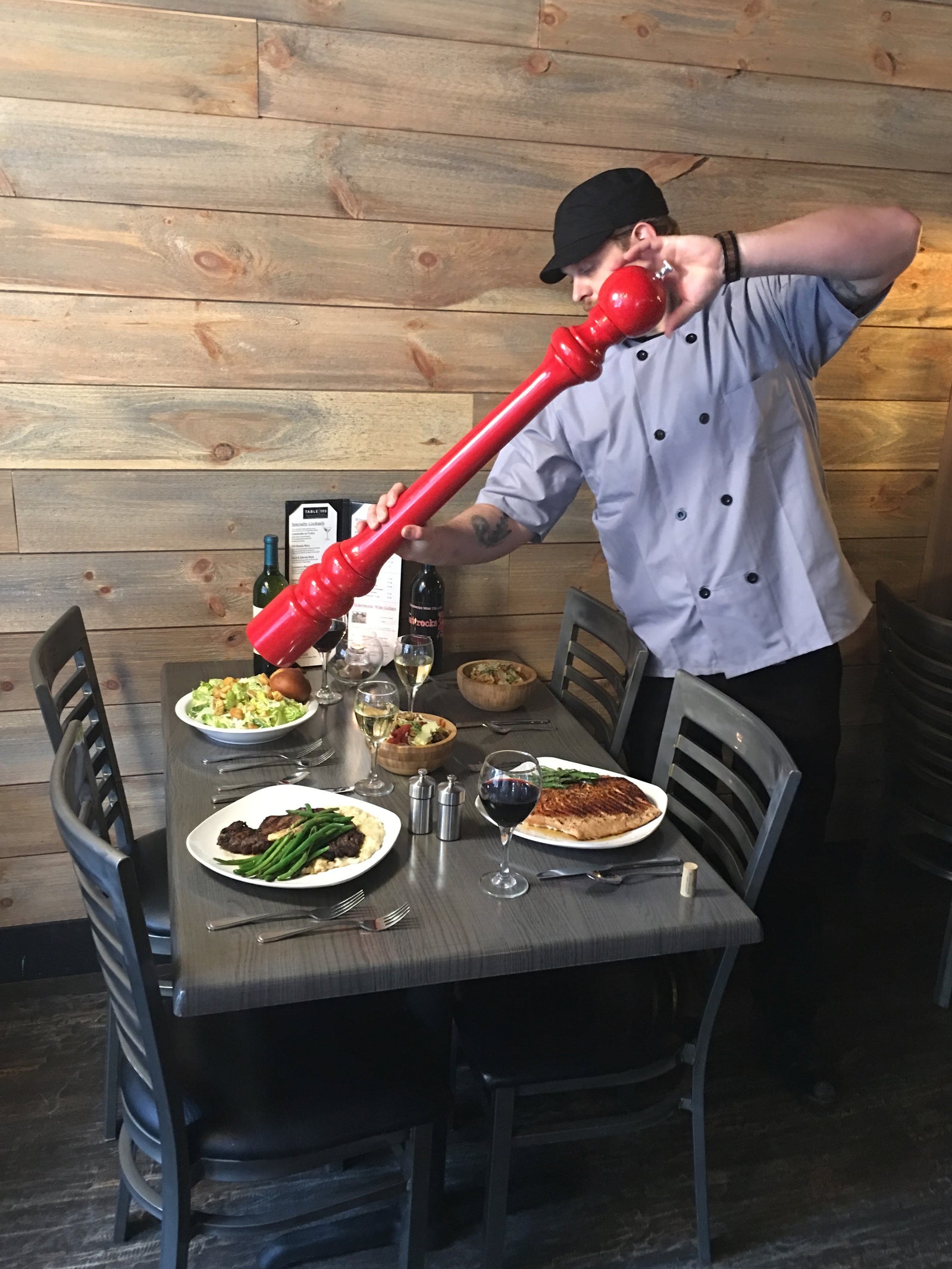 36" Princess Pepper Mill - North Pole Edition