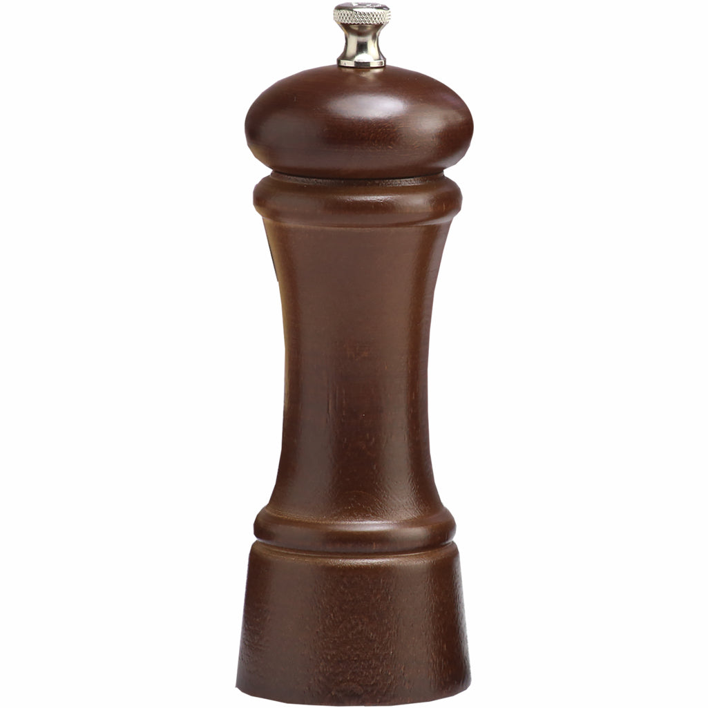 6 Inch Elegance Pepper Mill with Walnut Finish 06150