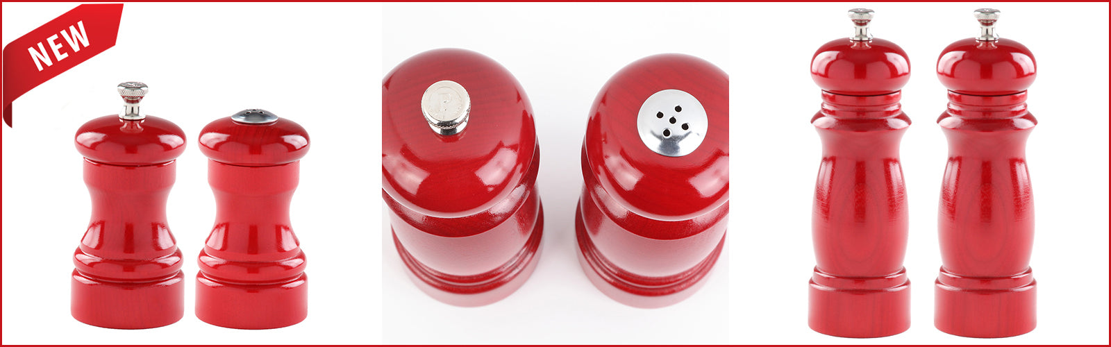 Vtg Green Bakelite Push Button Salt & Pepper Shakers Carvalite Made in USA