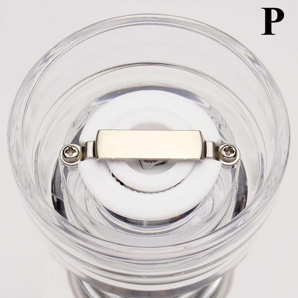 01630 Pepper Mill Bottom View, Ceramic Grinding Mechanism 