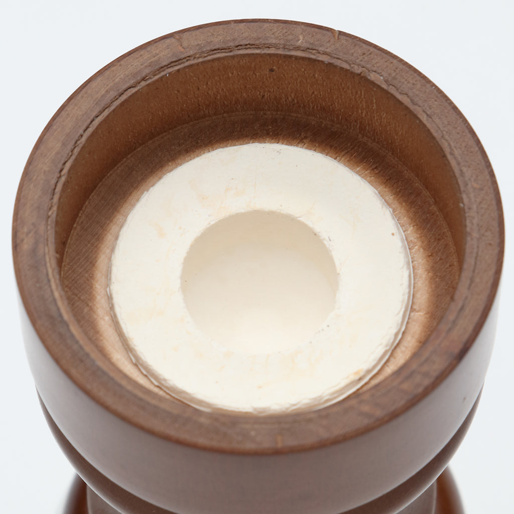 04100 4 Inch Capstan Salt Shaker, Walnut, Bottom View