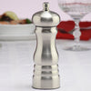 06451 6.6 Inch Prentiss Stainless Steel Pepper Mill, Table View