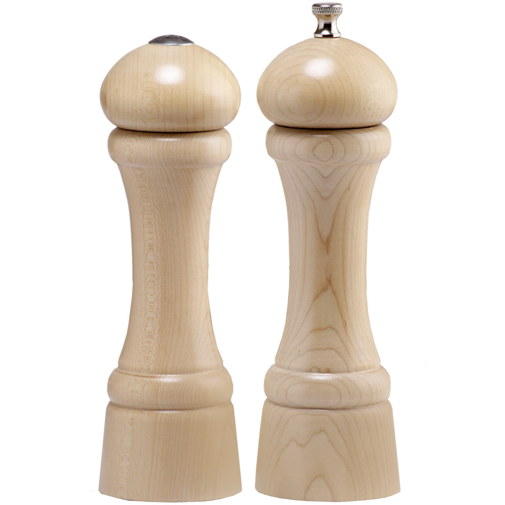 FACTORY SECOND 8" Windsor Pepper Mill & Salt Shaker Set