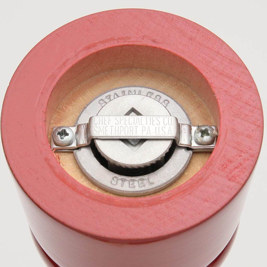 08651 Bottom View, Stainless Steel Grinding Mechanism 