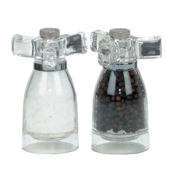 Cuisinox Salt / Pepper / Flax Seed Mill; Black