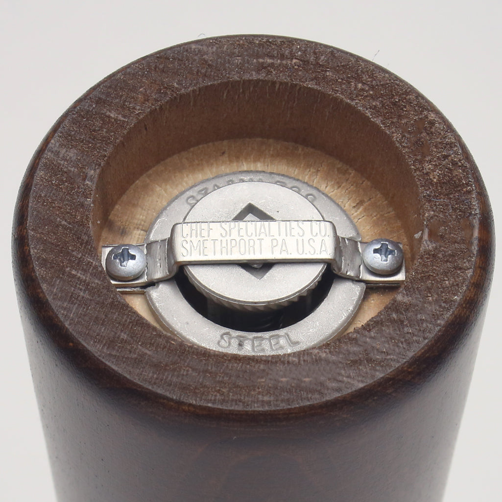 9.5 Inch Beer Bottle Pepper Mill Bottom View