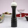 10512 10 Inch Salt Mill with Black Finish and White Golf Ball Replica Resin Top, Table View