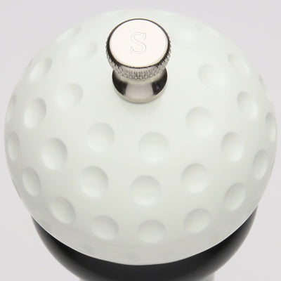 10512 Top View of Golf Ball Replica Resin Top