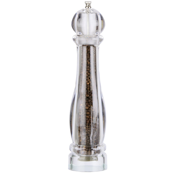 Salt and Pepper Mill - Clear Acrylic 6 - CASE OF 12 – BulkBarProducts