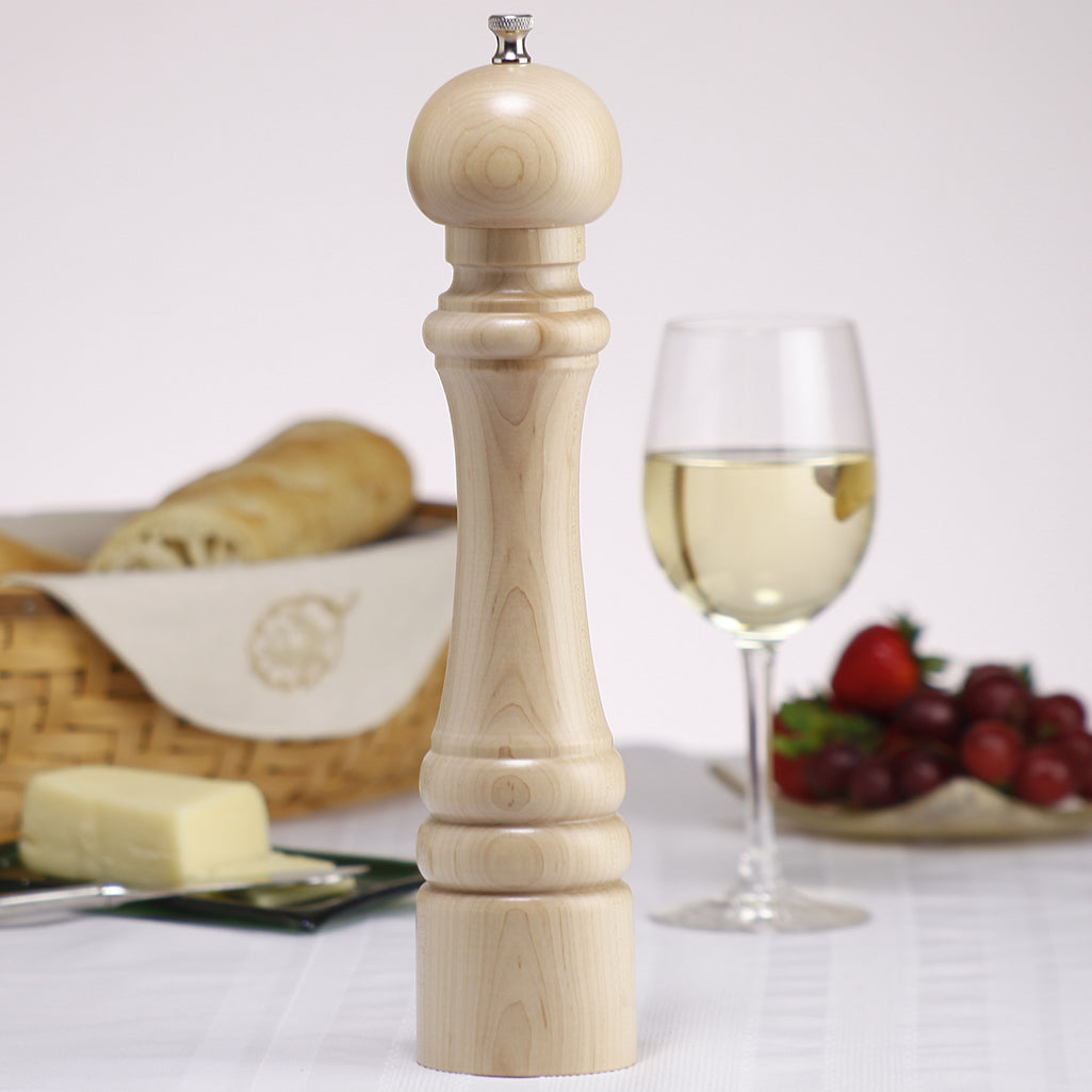 12 Inch hotsell Custom Monogram Pepper Mill, Natural