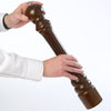 Chef Specialties 18 Inch Monarch Pepper Mill, Hand View, 18100