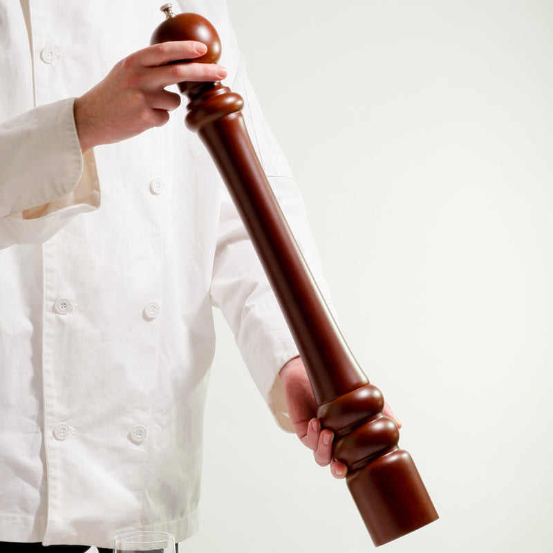 Chef Specialties 24 Inch Giant Pepper Mill with Walnut Finish, 24100