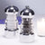 29160 5.5 Inch Lori Pepper Mill & Salt Shaker Set, Table View