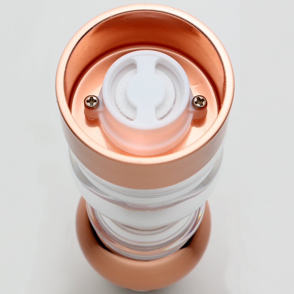 7" Vanguard Acrylic Pepper & Salt Mill Set