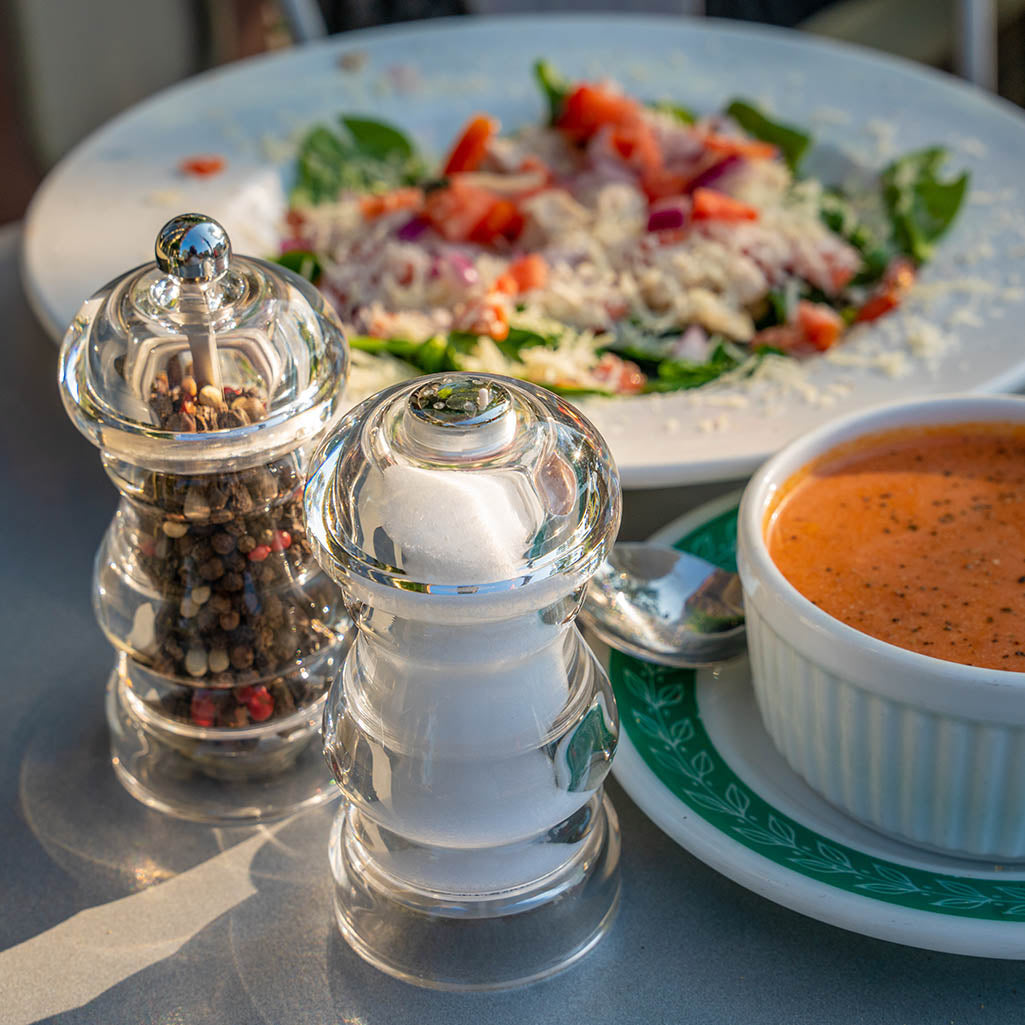 Chef Specialties 5" Laurel Pepper Mill & Salt Shaker Set