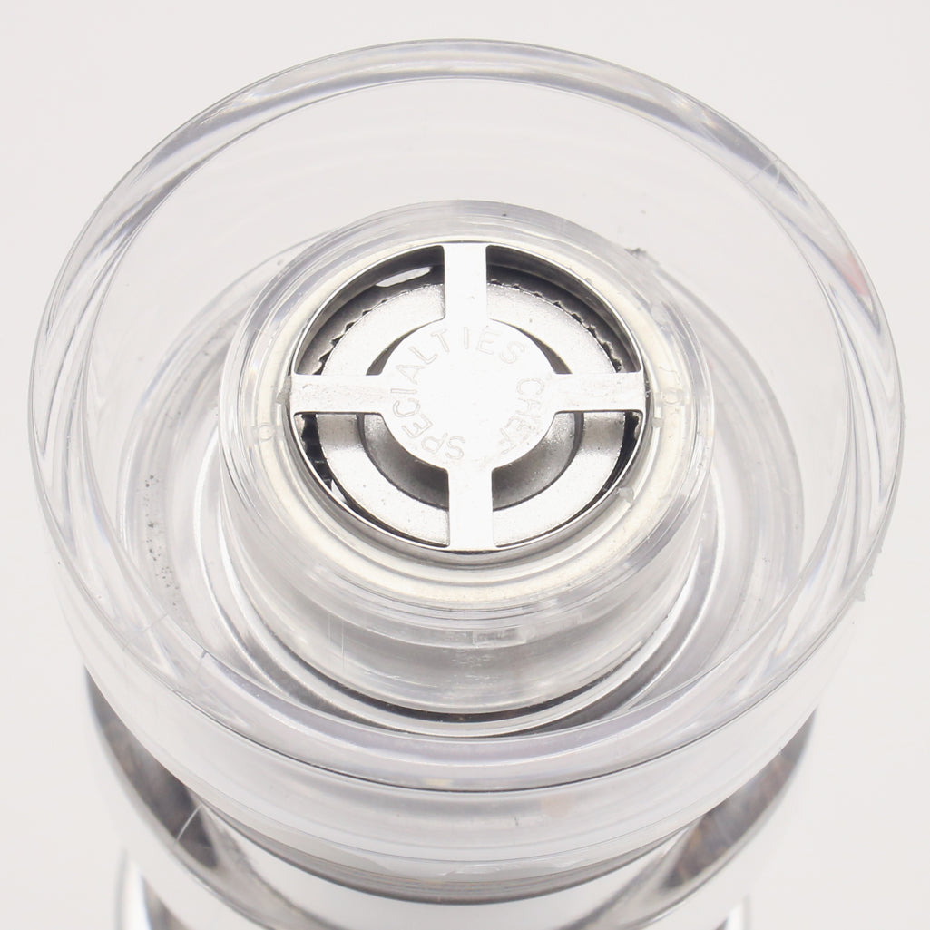 29190 Bottom View, Stainless Steel Pepper Grinding Mechanism 
