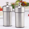 29910 4 Inch Futura Stainless Steel Pepper Mill & Salt Mill Set, Table View