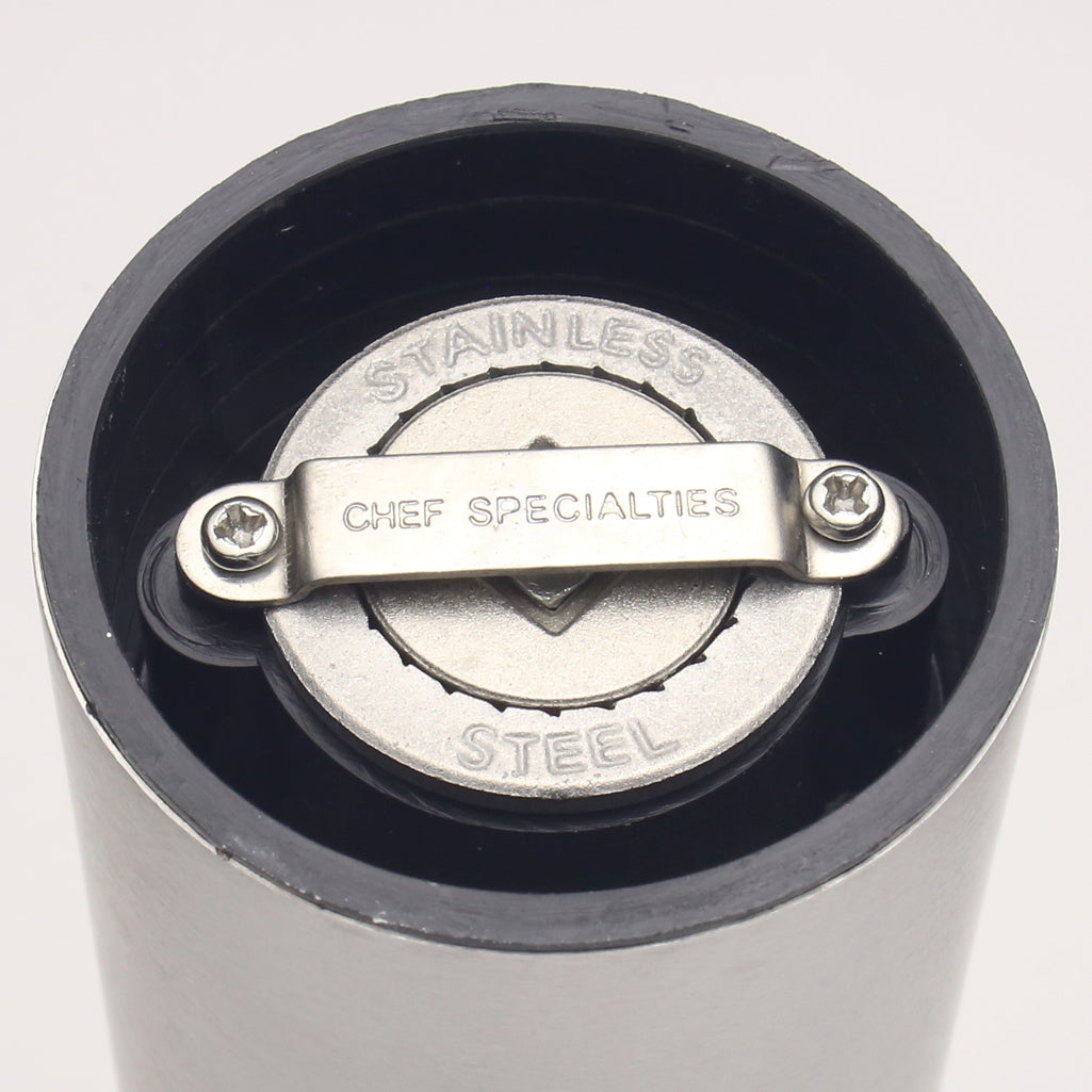 29921 Bottom View, Stainless Steel Grinding Mechanism 