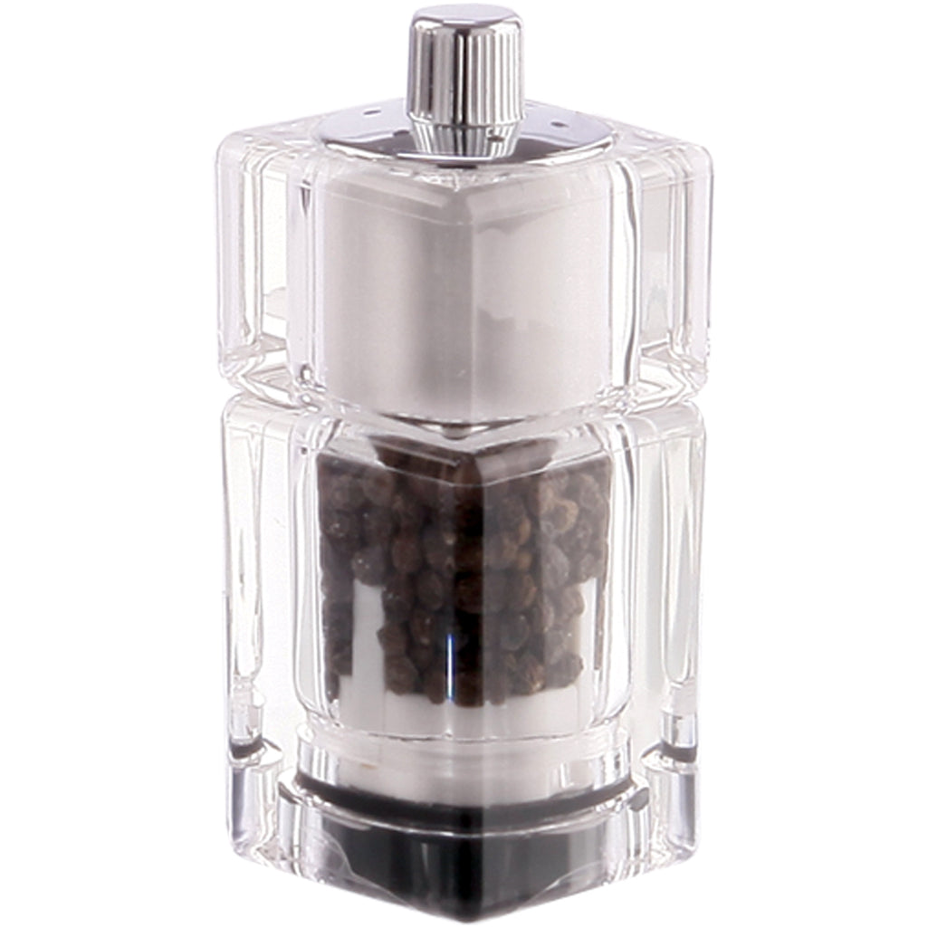 3.5" Cubic Pepper Mill & Salt Shaker Combo - Thumbnail 5