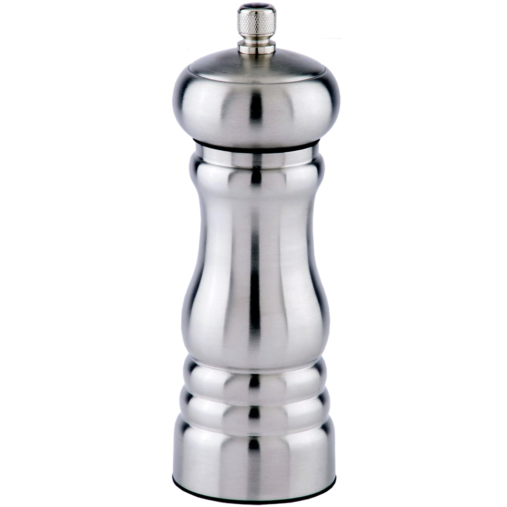 6.6 Inch Prentiss Stainless Steel Pepper Mill 06451