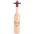 14.5 Inch Natural Wine Bottle Pepper Mill with Personalized Adirondack Chair Design
