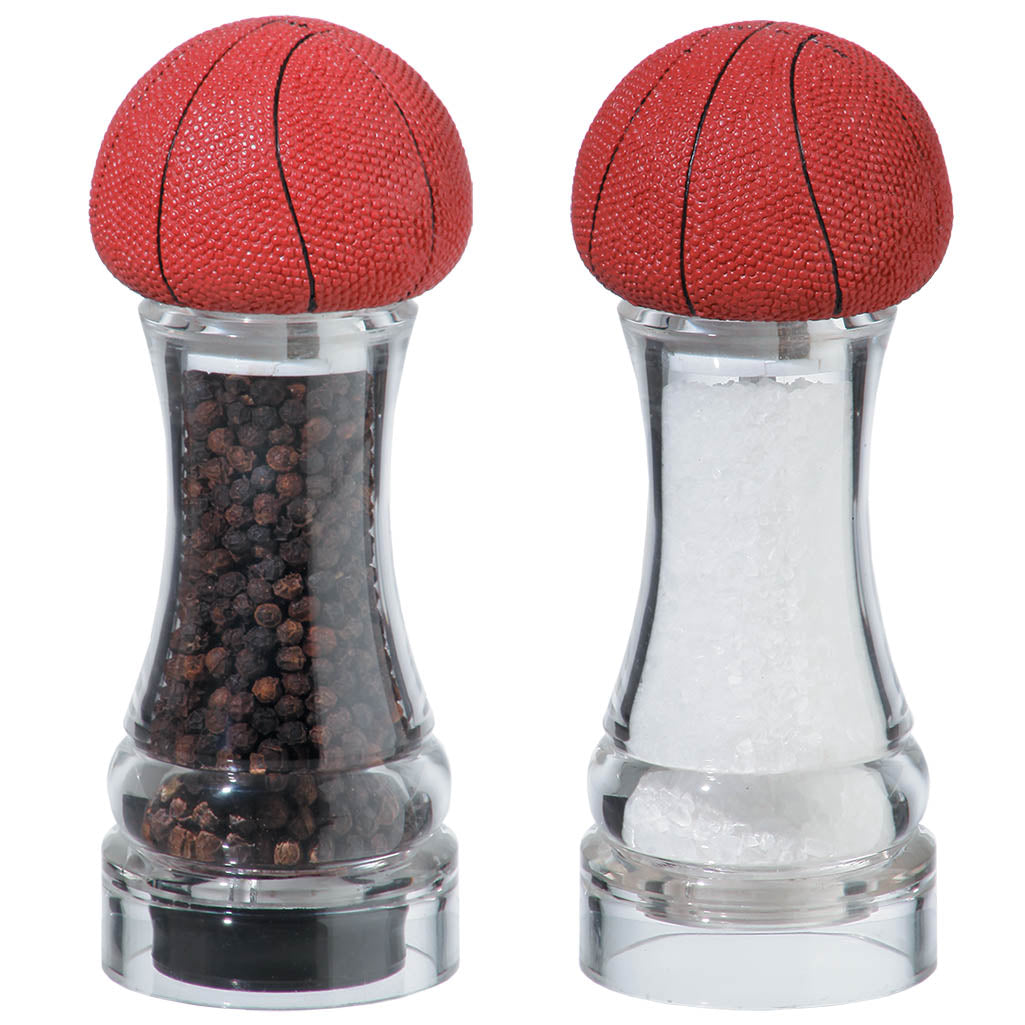 6" Basketball Pepper Mill & Salt Mill Set