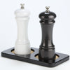 Double Coaster Tray for Pepper Mills, Salt Mills, and Shakers. Shown with Optional 6 Inch Mill Set (6902).