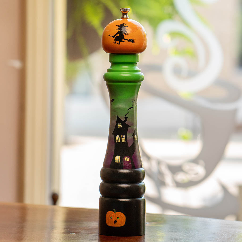 12" President Hand Painted Pepper Mill - Halloween Edition