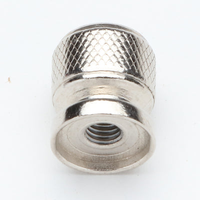 Prentiss Top Knob, Side and Bottom View